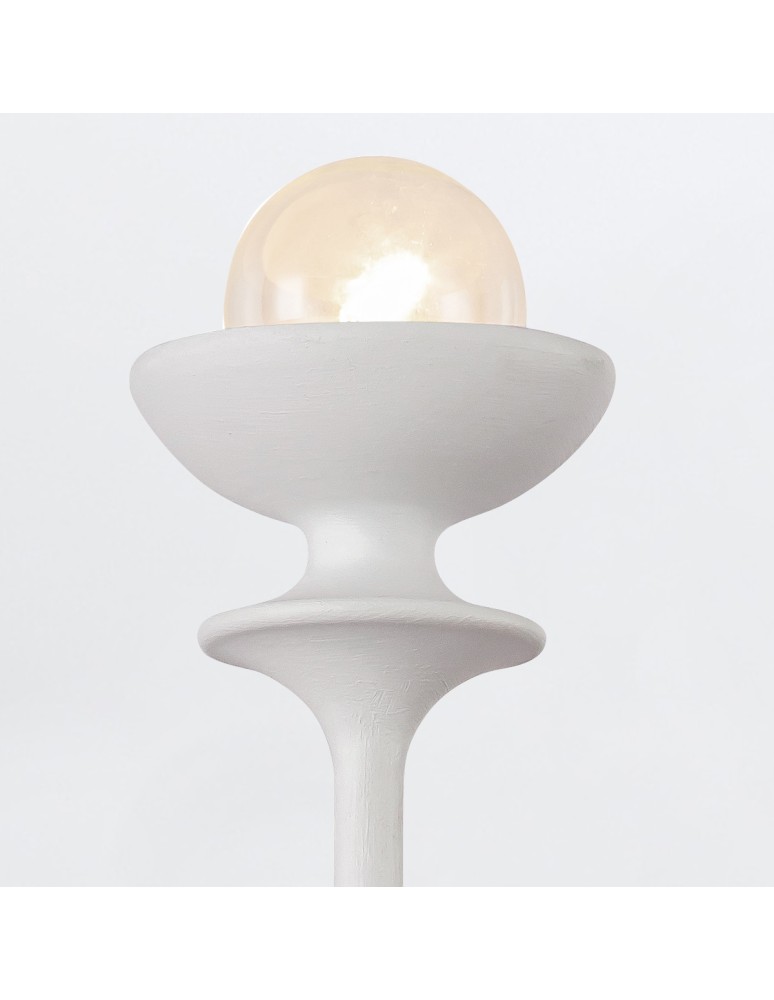 Quintiesse Kinkiet Cadence 2 źródła światła Antyczna biel Elstead Lighting QN-CADENCE-2WB-WHT