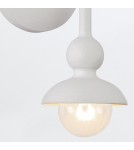 Quintiesse Kinkiet Cadence 2 źródła światła Antyczna biel Elstead Lighting QN-CADENCE-2WB-WHT