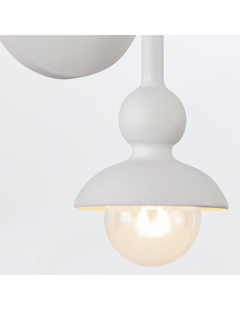 Quintiesse Kinkiet Cadence 2 źródła światła Antyczna biel Elstead Lighting QN-CADENCE-2WB-WHT