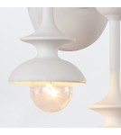 Quintiesse Kinkiet Cadence 6 źródeł światła Antyczna biel Elstead Lighting QN-CADENCE-6WB-WHT
