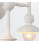 Quintiesse Kinkiet Cadence 6 źródeł światła Antyczna biel Elstead Lighting QN-CADENCE-6WB-WHT