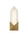 View Quintiesse Mały kinkiet LED Caesar Vintage mosiądz Elstead Lighting QN-CAESAR-W-S-VBS-AR