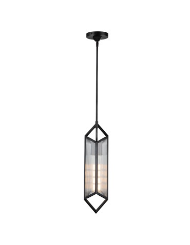 Quintiesse Lampa wisząca Cairo 1 źródło światła Miejski brąz Elstead Lighting QN-CAIRO-1P-UBZ-CR - product 2