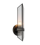 Quintiesse Kinkiet Cairo 1 źródło światła Miejski brąz Elstead Lighting QN-CAIRO-1WB-UBZ-CR