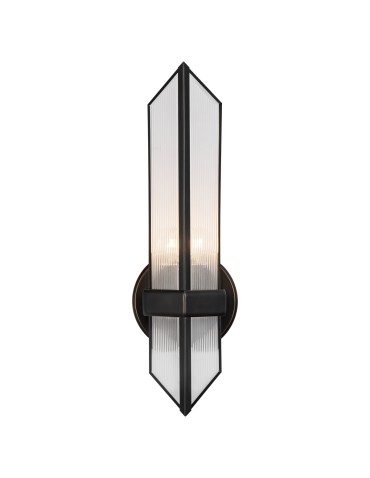 Quintiesse Kinkiet Cairo 1 źródło światła Miejski brąz Elstead Lighting QN-CAIRO-1WB-UBZ-CR - product 2