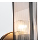 Quintiesse Kinkiet Cairo 1 źródło światła Miejski brąz Elstead Lighting QN-CAIRO-1WB-UBZ-CR