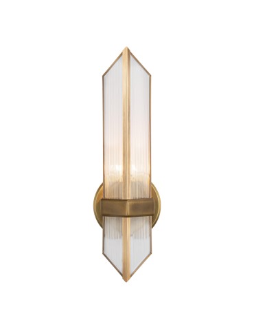 Quintiesse Kinkiet Cairo 1 źródło światła Vintage mosiądz Elstead Lighting QN-CAIRO-1WB-VBS-CR - produkt 2