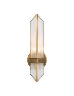 Quintiesse Kinkiet Cairo 1 źródło światła Vintage mosiądz Elstead Lighting QN-CAIRO-1WB-VBS-CR - produkt 2