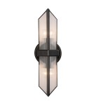Quintiesse Kinkiet Cairo 2 źródła światła Miejski brąz Elstead Lighting QN-CAIRO-2WB-UBZ-CR
