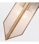 Quintiesse Kinkiet Cairo 2 źródła światła Vintage mosiądz Elstead Lighting QN-CAIRO-2WB-VBS-CR