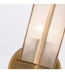 Quintiesse Kinkiet Cairo 2 źródła światła Vintage mosiądz Elstead Lighting QN-CAIRO-2WB-VBS-CR