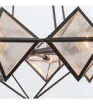 Quintiesse Żyrandol Cairo 8 źródeł światła Miejski brąz Elstead Lighting QN-CAIRO8-UBZ-CR