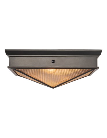 Quintiesse Plafon Cairo 2 źródła światła Miejski brąz Elstead Lighting QN-CAIRO-F-M-UBZ-CR - product 2