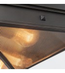 Quintiesse Plafon Cairo 2 źródła światła Miejski brąz Elstead Lighting QN-CAIRO-F-M-UBZ-CR