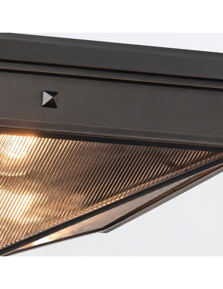 Quintiesse Plafon Cairo 2 źródła światła Miejski brąz Elstead Lighting QN-CAIRO-F-M-UBZ-CR