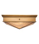 Quintiesse Plafon Cairo 2 źródła światła Vintage mosiądz Elstead Lighting QN-CAIRO-F-M-VBS-CR