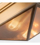 Quintiesse Plafon Cairo 2 źródła światła Vintage mosiądz Elstead Lighting QN-CAIRO-F-M-VBS-CR