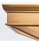 Quintiesse Plafon Cairo 2 źródła światła Vintage mosiądz Elstead Lighting QN-CAIRO-F-M-VBS-CR