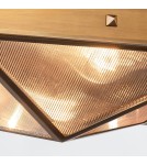 Quintiesse Plafon Cairo 2 źródła światła Vintage mosiądz Elstead Lighting QN-CAIRO-F-M-VBS-CR