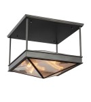 Quintiesse Półplafon Cairo 4 źródła światła Miejski brąz Elstead Lighting QN-CAIRO-SF-UBZ-CR