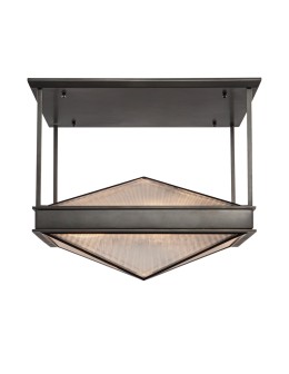 Quintiesse Półplafon Cairo 4 źródła światła Miejski brąz Elstead Lighting QN-CAIRO-SF-UBZ-CR - produkt 2