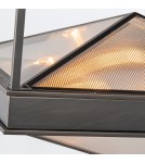 Quintiesse Półplafon Cairo 4 źródła światła Miejski brąz Elstead Lighting QN-CAIRO-SF-UBZ-CR