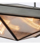 Quintiesse Półplafon Cairo 4 źródła światła Miejski brąz Elstead Lighting QN-CAIRO-SF-UBZ-CR