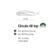 Azzardo CIRCULO 48 TOP CHROM 3xE27 Chrome Ceiling AZ0982