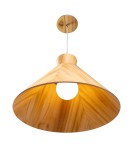 Quintiesse Lampa wisząca Conical Elstead Lighting QN-CONICAL-P-M-TEAK
