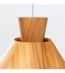 Quintiesse Lampa wisząca Conical Elstead Lighting QN-CONICAL-P-M-TEAK
