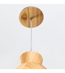 Quintiesse Lampa wisząca Conical Elstead Lighting QN-CONICAL-P-M-TEAK