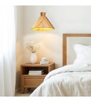 Quintiesse Lampa wisząca Conical Elstead Lighting QN-CONICAL-P-M-TEAK