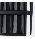 Quintiesse Kinkiet Crest 2 źródła światła Matowa czerń Elstead Lighting QN-CREST-2WB-BLK