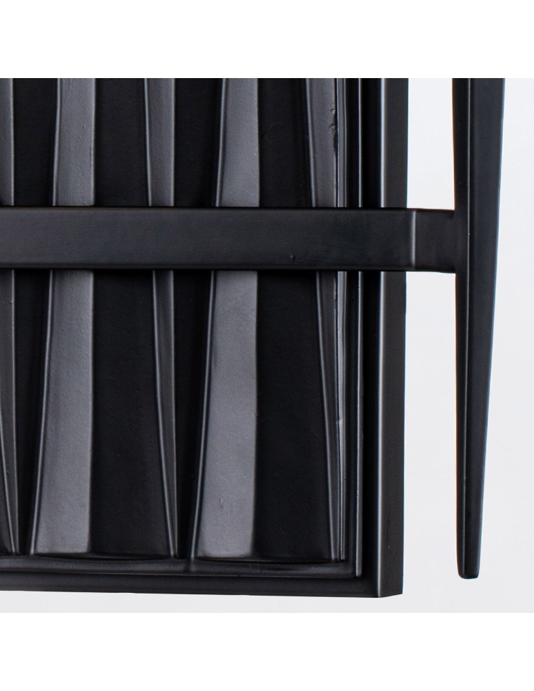 Quintiesse Kinkiet Crest 2 źródła światła Matowa czerń Elstead Lighting QN-CREST-2WB-BLK
