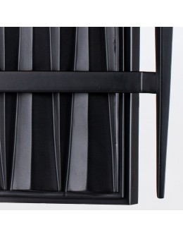 Quintiesse Kinkiet Crest 2 źródła światła Matowa czerń Elstead Lighting QN-CREST-2WB-BLK - product 2