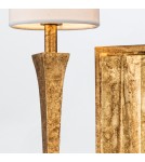Quintiesse Kinkiet Crest 2 źródła światła Płatkowe złoto Elstead Lighting QN-CREST-2WB-DG