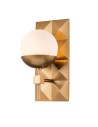 Zobacz Quintiesse Kinkiet Deco 1 źródło światła Lakierowane złoto Łazienkowa IP44 Elstead Lighting QN-DECO-1WB-AB-O