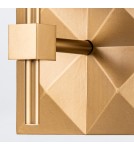 Quintiesse Kinkiet Deco 1 źródło światła Lakierowane złoto Łazienkowa IP44 Elstead Lighting QN-DECO-1WB-AB-O
