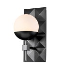 Quintiesse Kinkiet Deco 1 źródło światła Czarny Łazienkowa IP44 Elstead Lighting QN-DECO-1WB-BLK-O