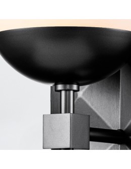 Quintiesse Kinkiet Deco 1 źródło światła Czarny Łazienkowa IP44 Elstead Lighting QN-DECO-1WB-BLK-O - produkt 2