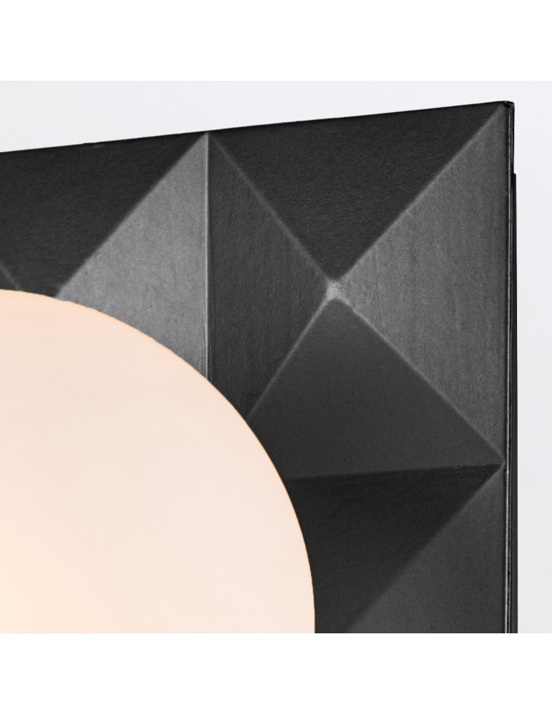 Quintiesse Kinkiet Deco 1 źródło światła Czarny Łazienkowa IP44 Elstead Lighting QN-DECO-1WB-BLK-O