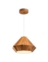 Quintiesse Lampa wisząca Diamond Elstead Lighting QN-DIAMOND-P-S-TEAK