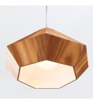 Quintiesse Lampa wisząca Diamond Elstead Lighting QN-DIAMOND-P-S-TEAK