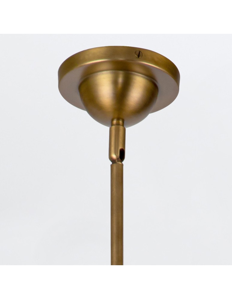 Quintiesse Lampa wisząca Doral 2 źródła światła Matowa czerń, vintage mosiądz Elstead Lighting QN-DORAL-P-M-BK