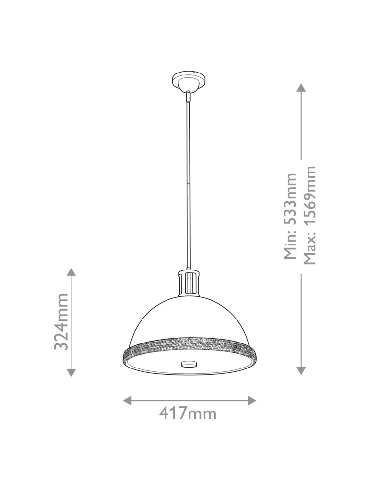 Quintiesse Lampa wisząca Doral 2 źródła światła Matowa czerń, vintage mosiądz Elstead Lighting QN-DORAL-P-M-BK