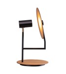 Quintiesse Lampa stołowa Dot Elstead Lighting QN-DOT-TL-TEAK