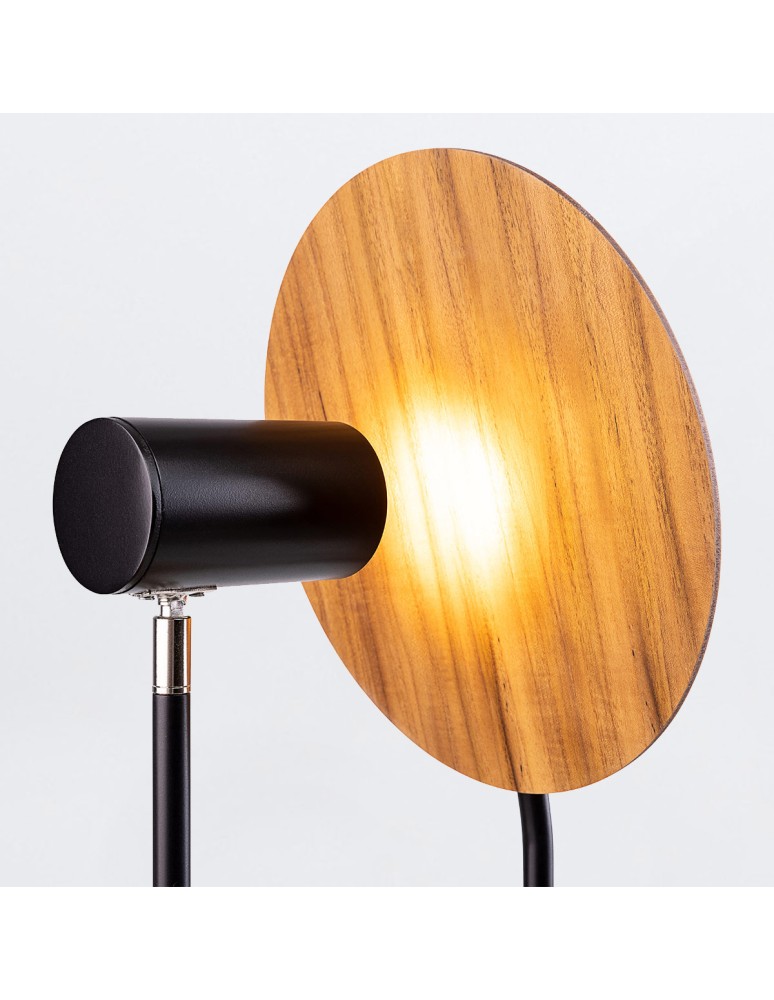 Quintiesse Lampa stołowa Dot Elstead Lighting QN-DOT-TL-TEAK