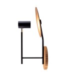 Quintiesse Kinkiet Dot Elstead Lighting QN-DOT-WB1-TEAK