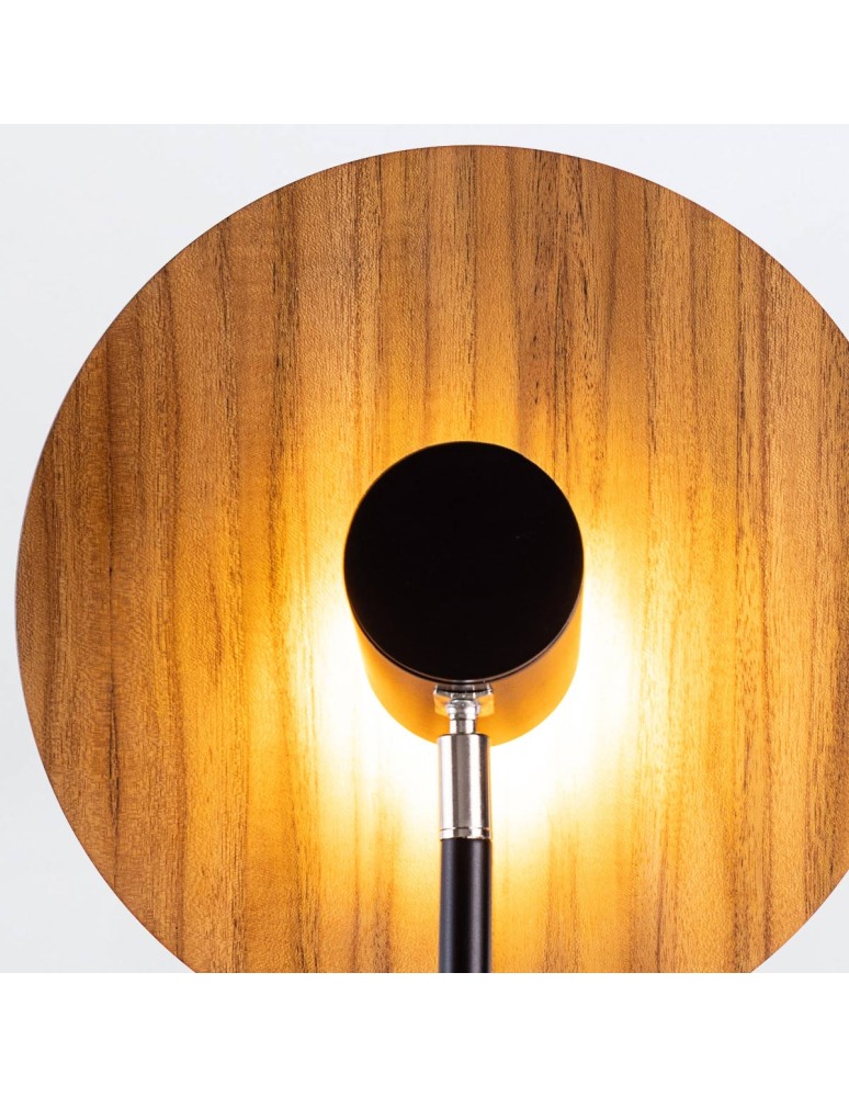 Quintiesse Kinkiet Dot Elstead Lighting QN-DOT-WB1-TEAK