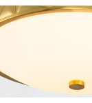 Quintiesse Plafon Epsilon 3 źródła światła Postarzany mosiądz Łazienkowa IP44 Elstead Lighting QN-EPSILON-F-M-AB-O